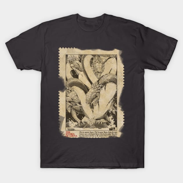 Hydra (alternative ver.) T-Shirt by Elfogi